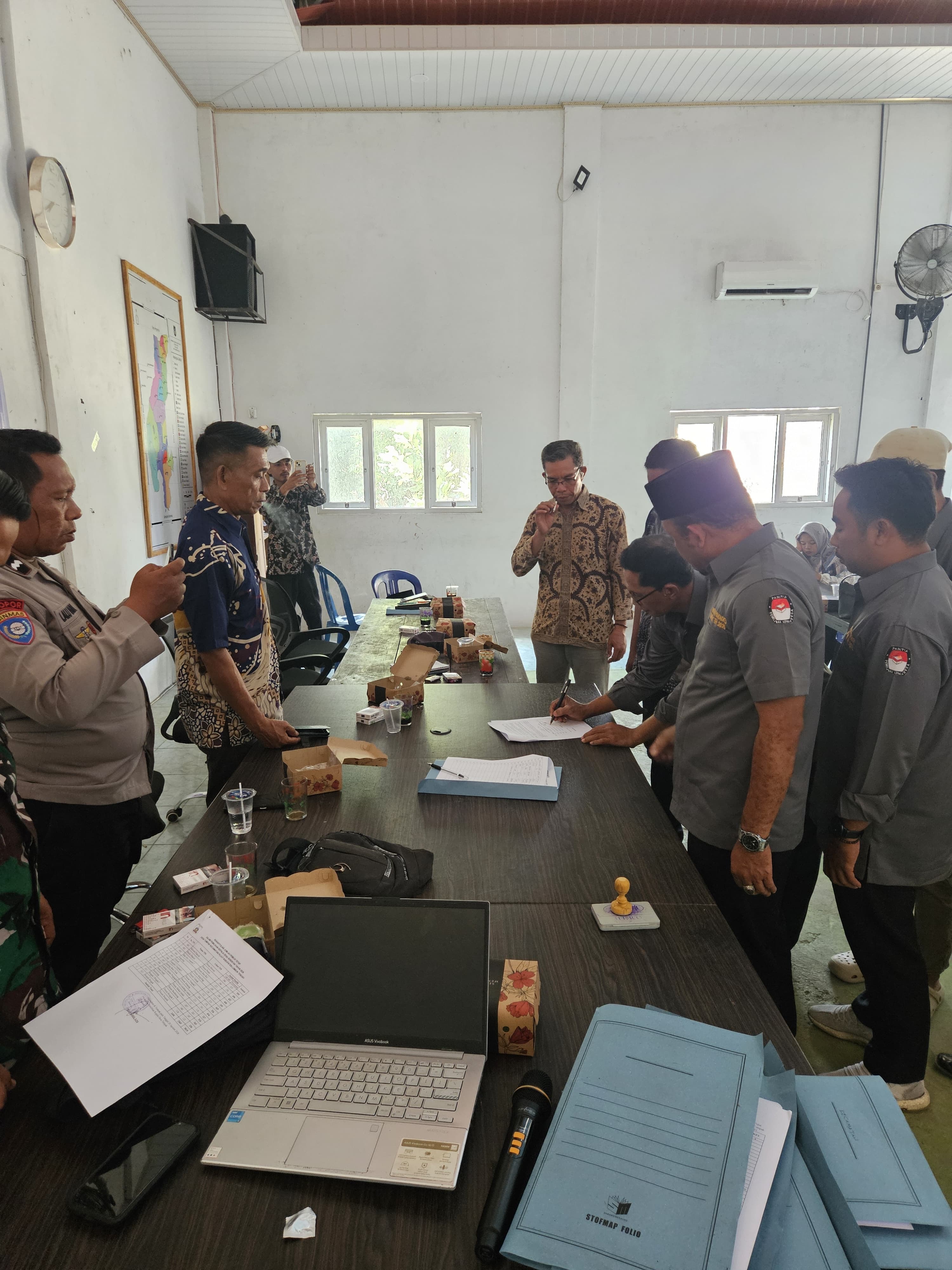 Rapat Pleno Terbuka Penetapan Daftar Pemilih Tetap (dpt) Desa Tumpak Tahun 2026